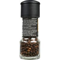 Molinillo de pimienta negra EROSKI, frasco 34 g
