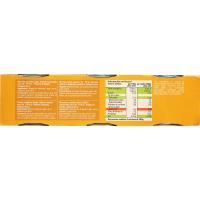 Melocotón almíbar ligero EROSKI, pack 3x115 g