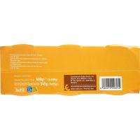 Melocotón almíbar ligero EROSKI, pack 3x115 g