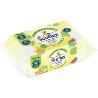 Papel higiénico húmedo junior SCOTTEX, paquete 76 uds.