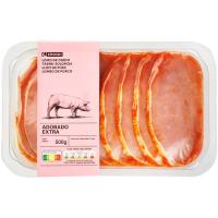 EROSKI txerri solomo xerra ontzutuak, erretilua 500 g