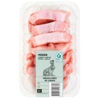 EROSKI Untxi solomo medailoiak, erretilua gutxi gorabehera 440 g