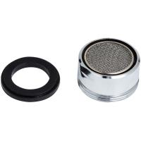 Atomizador económizador de grifo macho 28/100 doble filtro FONTBRICO, 1 ud