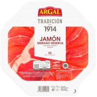 ARGAL urdaiazpiko serranoaren platera, erretilua 90 g
