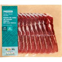 Paleta cebo campo ibérica 50% raza ibérica EROSKI, sobre 100 g