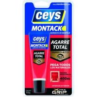 Adhesivo montaje interior-exterior, agarre total, todos los materiales CEYS, 100gr