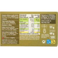 EROSKI txipiroiak oliba oliotan, lata 106 g