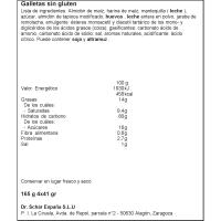 Biscotto Pettit sin gluten SCHAR, paquete 165 g