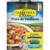 Pisto de verduras CARRETILLA, bandeja 300 g