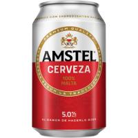 Cerveza AMSTEL, pack lata 24x33 cl