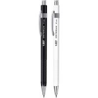 Portaminas Criterium, punta 2mm, 6 recambios, surtido color: negro o blanco BIC