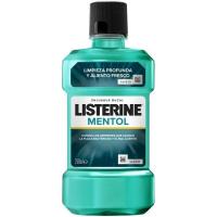 Enjuague bucal mentol LISTERINE, botella 250 ml