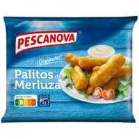 Palitos de merluza rebozados PESCANOVA, caja 300 g