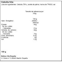 Cebolla frita KUNHE, frasco 100 g