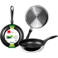 Sartén mini de acero inoxidable Ecologic, apto para todo tipo de cocinas IBILI, Ø14 cm