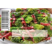 Jamón curado tiras NAVIDUL, bandeja 50 g