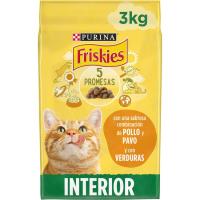 Alimento gato de interior FRISKIES, saco 3 kg