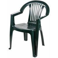 Sillón en resina verde Lago, 1 ud