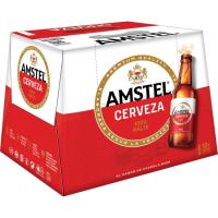 AMSTEL garagardoa, botilatxo sorta 12x25 cl
