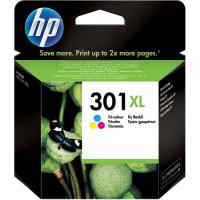Cartucho de tinta original tricolor, CH564EE, 301 XL HP, 1 ud