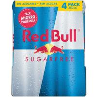 RED BULL Sugar Free edari energetikoa, sorta 4x25 cl