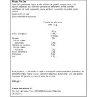 Salsa mojo picón SALSAS ASTURIANAS, frasco 290 g