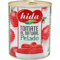 Tomate natural pelado HIDA, lata 480 g
