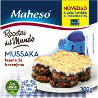 Mussaka MAHESO, caja 300 g