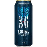 8.6 garagardo originala, lata 50 cl