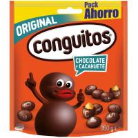 Grageas de cacahuete con choco negro CONGUITOS, bolsa 350 g