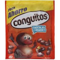 Grageas de cacahuete con choco negro CONGUITOS, bolsa 350 g