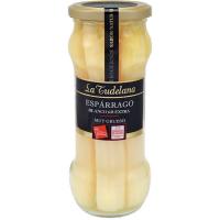 Espárrago blanco 6/8 piezas D.O. LA TUDELANA, frasco 205 g
