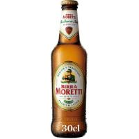 MORETTI garagardo italiarra, botilatxoa 33 cl