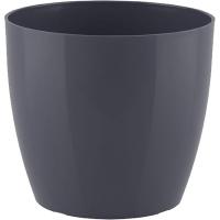 Maceta San Remo, color antracita, en pvc ARTEVASI, 20 cm
