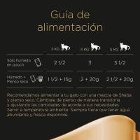 Selecciòn de carne en salsa SHEBA, pack 4x85 g
