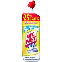 Lejía gel limón WC NET, botella 750 ml