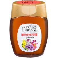 Miel de flores EL BREZAL, frasco 350 g 