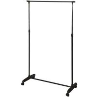 Perchero barra para colgar la ropa, alto regulable, con ruedas MONDEX, 45x97cm