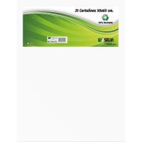 Cartulina blanca de 50 x 65 cm, 1 ud SCOLARSON