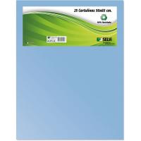 Cartulina azul de 50 x 65 cm, 1 ud SCOLARSON