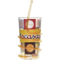 Vaso con pajita LACASITOS, vaso 100 g