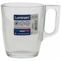 Taza Mug de vidrio transparente LUMINARC, 25 cl