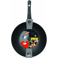 Wok de aluminio Indubasic, apto para todo tipo de cocinas, IBILI Ø30cm