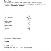 Chocolate de vainilla EXCELLENCE, tableta 100 g