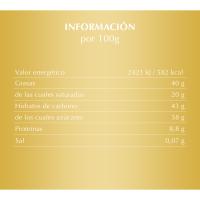 Chocolate negro-almendras LINDT Oro, tableta 300 g