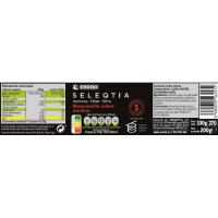 Aceitunas verdes sabor anchoa Eroski SELEQTIA, frasco 200 g