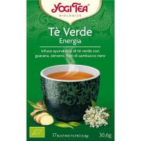 Té verde energía YOGI TEA, caja 30,6 g