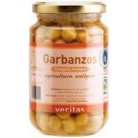 Garbanzos cocidos VERITAS, frasco 220 g 