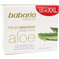 Crema aloe vera BABARIA, bote 125 ml