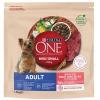 PURINA ONE MY DOG IS ADULT idia & arroza, paketea 1,5 kg